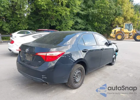 2017 Toyota Corolla Le из США, поврежденный, VIN 2T1BURHE9HC784133